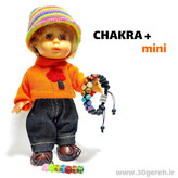 دستبند بچگانه سنگی هفت چاکرای اصل و معدنی چاکرا پلاس مینی کودک