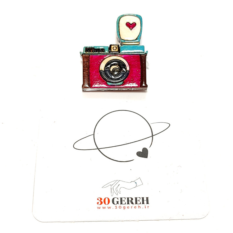 پیکسل چوبی طرح دوربین عکاسی پیکسل چوبی شیک و خاص پین چوبی