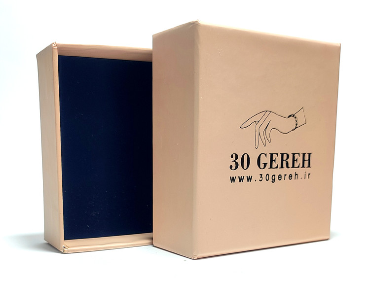 دستبند سنگی کوارتز چری اصل تراش لوله ای استوانه با چرم ضخیم دستبند رامبوتان