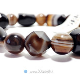 دستبند سنگی اصل و خاص کشی انواع سنگ عقیق معدنی و طبیعی