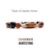 دستبند سنگی اصل و خاص کشی انواع سنگ عقیق معدنی و طبیعی