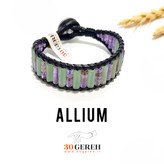 دستبند سنگی خاص الیوم با سنگ آونتورین و آمیتیست اصل درجه یک دستبند الیوم