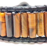 دستبند سنگی چشم ببر درجه یک اصل و معدنی دستبند سنگی لوسیفر