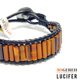 دستبند سنگی چشم ببر درجه یک اصل و معدنی دستبند سنگی لوسیفر