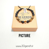 ست گردنبند و دستبند سنگی جاسپر پیکچر اصل و معدنی تمام سنگ