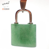 ست گردنبند سنگی جدیدترین مدل در ایران سنگ آونتورین اصل درجه یک با زنجیر استیل رایگان