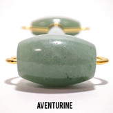 رولر ماساژ سنگی محصول درمانی سنگ معدنی آونتورین اصل درجه یک