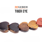 دستبند هفت چاکرا اصل با سنگ های معدنی تراش جدید قلب تختذ