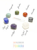 پک سنگ های تامبل هفت چاکرا سری سوم با کیفیت بسیار بالا و درجه یک